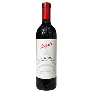 Penfolds奔富BIN407赤霞珠干红葡萄酒 澳洲原瓶进口红酒送礼收藏