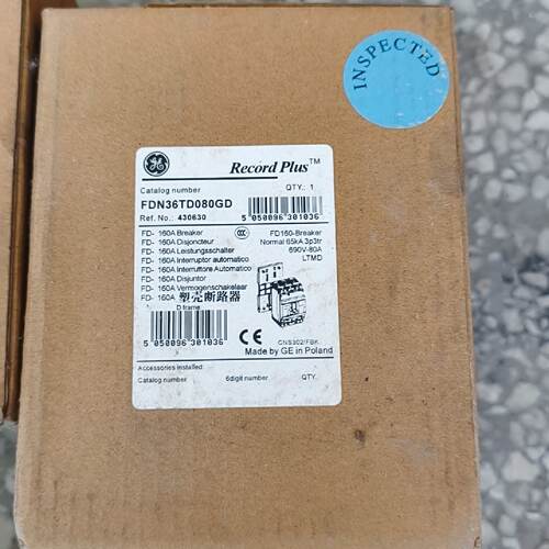 美国GE Record Plus断路器FDN36TD080G