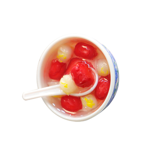 仿真食物糖水创意迷你小碗甜品磁铁冰箱贴个性食玩汤圆磁吸磁力贴