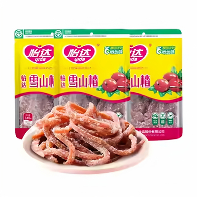 绿色食品怡达雪山楂蜜饯健康零食