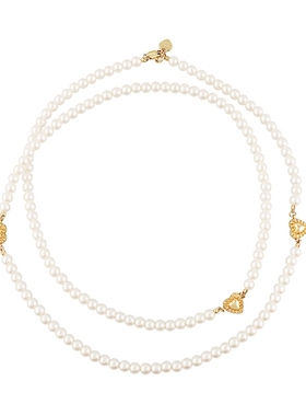 noonoofingers珍珠甜美长项链