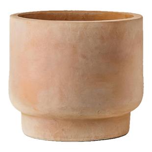 帝罗马新品中古陶盆奥黛丽花盆粗陶盆透气手工复古法式抗冻室内外