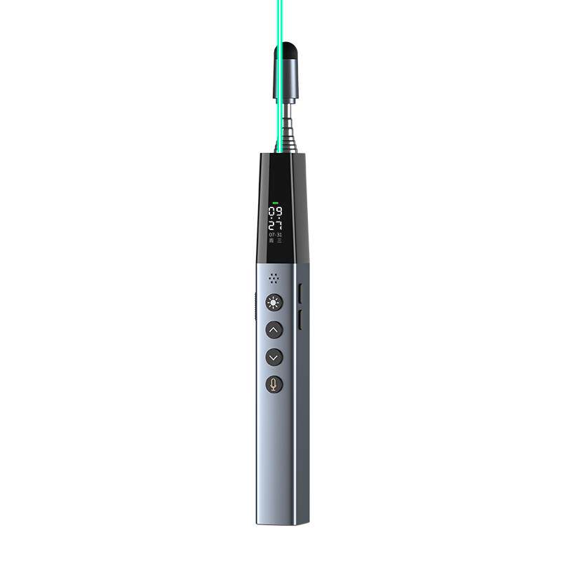 惠斯特F16伸缩教鞭翻页笔教师用多功能ppt遥控激光笔带扩音器麦克风放大倒计时书写教学一体机希沃白板触控笔