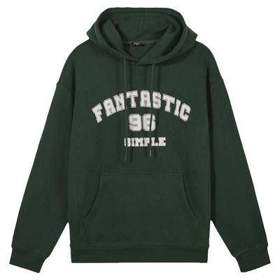 热风冬季男士字母卫衣情侣款卫衣男上衣男印花连帽宽松