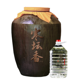 徐徐酿_寒坛香Ⅰ浓香型白酒泸州双轮老窖48度散桶装特曲窖藏老酒