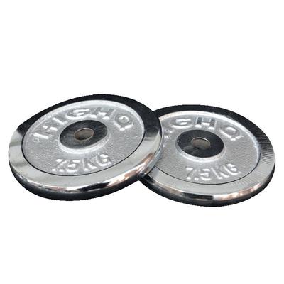 配重片杠铃片森克斯电镀哑铃片