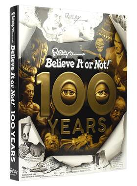 Ripley's Believe It or Not! 信不信由你系列书籍 100周年纪念版 精装英语百科铜板书 英文原版进口 小学生英语课外阅读书籍