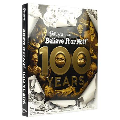Ripley's Believe It or Not! 信不信由你系列书籍 100周年纪念版 精装英语百科铜板书 英文原版进口 小学生英语课外阅读书籍