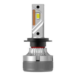 4300K汽车led大灯h7远近光灯泡h4暖白光9005超亮车灯h11强光改装