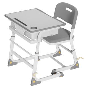 书世达儿童书桌学习桌手摇升降家用小学生简易小户型写字台课桌椅