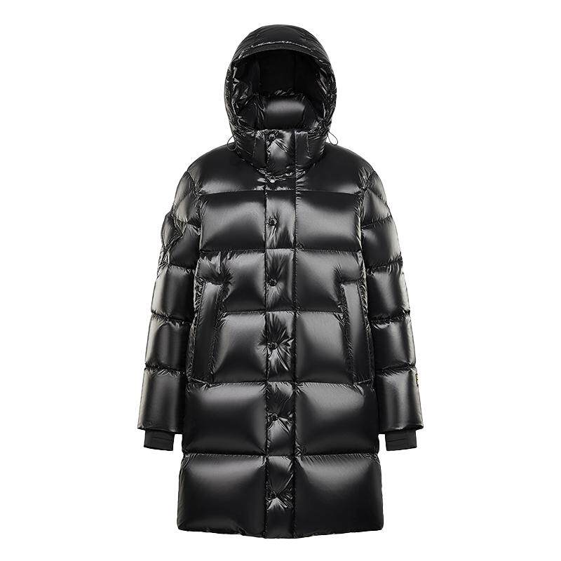 高梵黑金鹅绒服女士冬季情侣男款