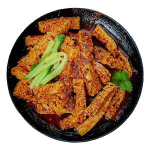 甘肃美食特产小吃甘肃兰州可做凉皮酿皮牛筋面面筋的整块面牛筋面