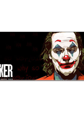 小丑joker动漫办公桌垫鼠标垫