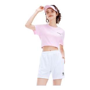 薰风速干短袖男凉感T恤女宽松上衣休闲服透气运动服熏风羽毛球服