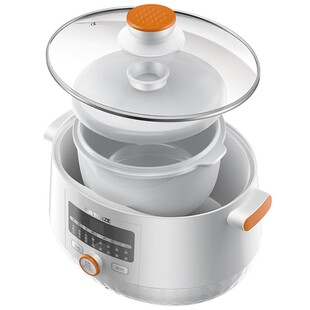 天际DGD18-18BG陶瓷内胆钢化玻璃盖炖盅隔水电炖0.5/1.8升L配件