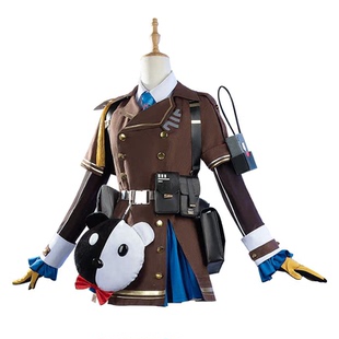 二线小兔少女前线2：追放cos服 奇塔贝雷帽连衣裙女cosplay服装