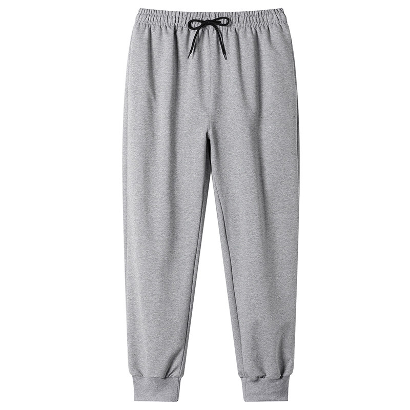 啄木鸟夏季薄款纯棉束脚运动裤