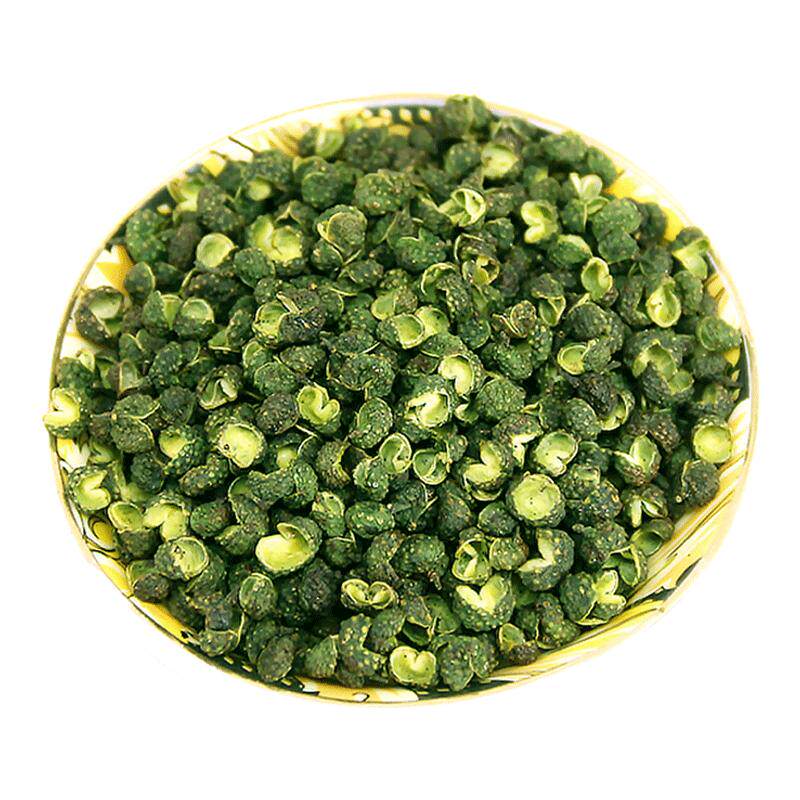 青麻椒特麻500g藤椒四川散装汉源麻椒绿麻椒干青花椒粉香料调料_虎窝淘