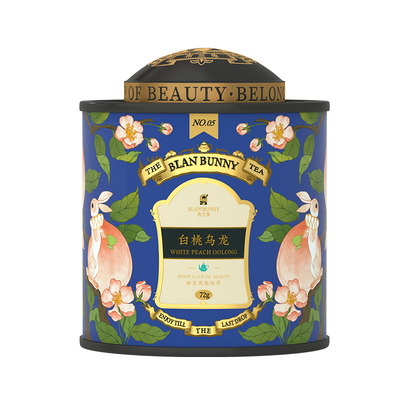 布兰兔blanbunny白桃乌龙泡茶