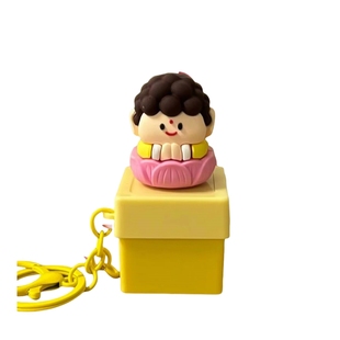 莫生气发声挂件好运连连如来佛祖解压按键神器电子木鱼背包钥匙扣