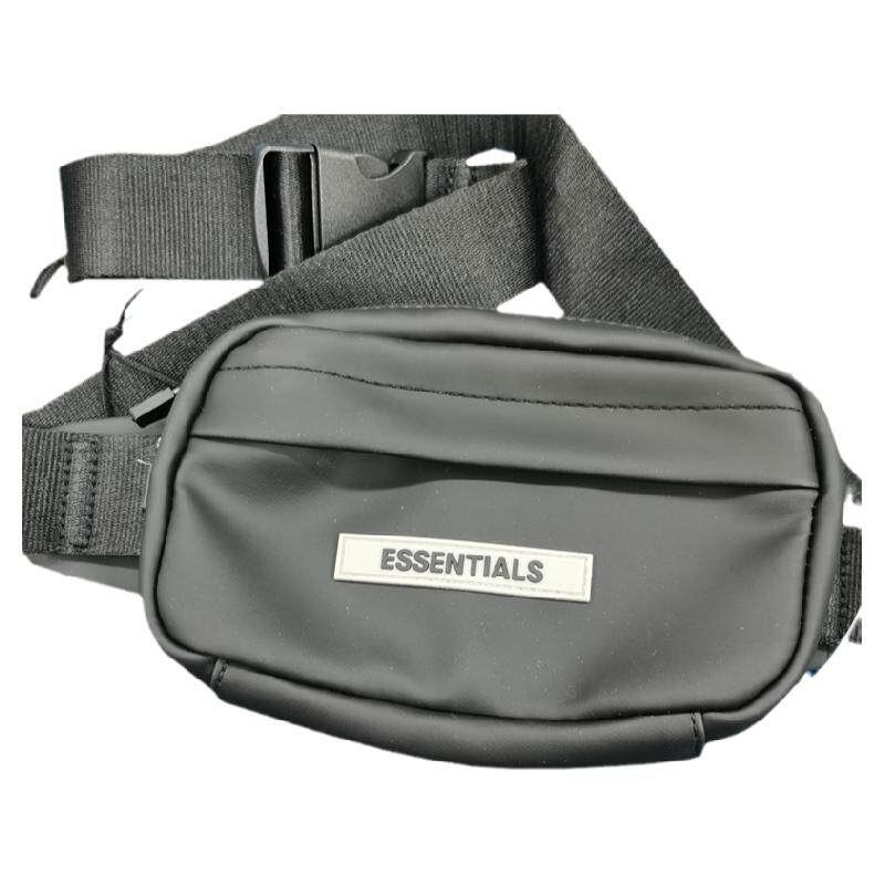 FOG FEAR OF GOD Essentials腰包胸包单肩包皮标背带挎包字母复线