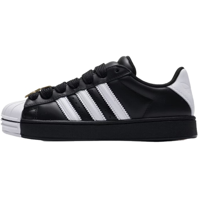 adidas阿迪达斯三叶草女鞋SUPERSTAR ST运动鞋休闲鞋JR7444