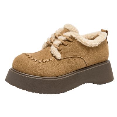 戈美其商场同款厚底雪地靴