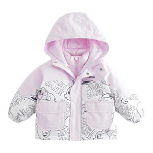 [商场同款]马克珍妮冬装男女童三防外套羽绒服三合一滑雪服241200