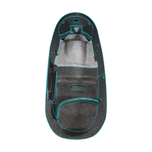 适用25款本田ADV350坐桶垫摩托车座桶隔热全包内衬保护垫改装件