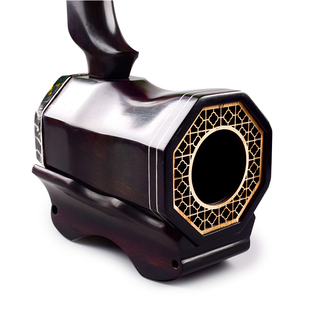 陈铮紫光檀曲胡乐器河南专业演奏级大弦戏剧专用精品坠胡精制坠琴