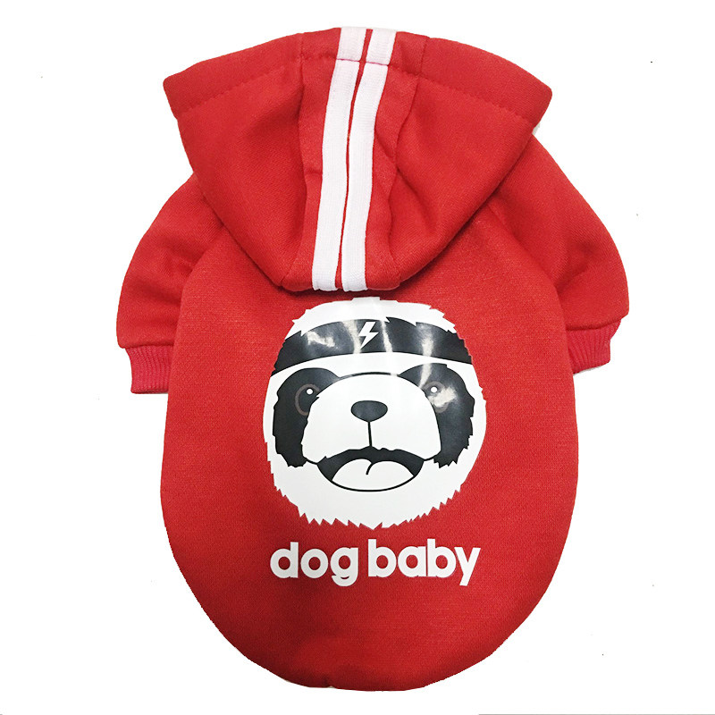 宠物狗狗衣服大中型犬秋冬装金毛萨摩耶哈士奇边牧卫衣幼犬保暖装