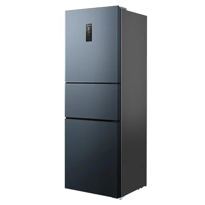 离子净丨美菱271升三门冰箱家用风冷无霜一级节能双变频厨房冰箱