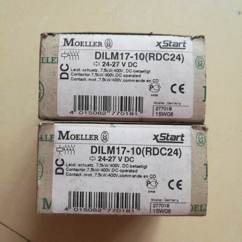 议价DILM17-10  DILM17-10(RDC24)  金钟穆勒直流接触器
