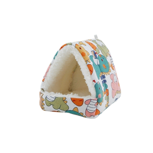 悦小萌仓鼠过冬棉窝金丝熊花枝鼠蜜袋鼯专用躲避屋冬天保暖房睡窝