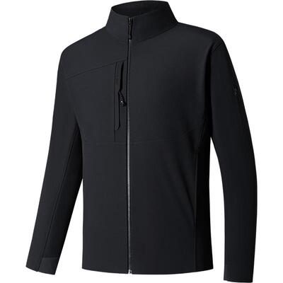 安踏冠军凌锋MX软壳男士通勤防风透湿加绒行政夹克152610608