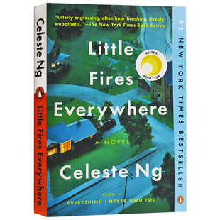 Little Fires Everywhere EXP 遍地小火苗 新版 英文原版畅销小说 无声告白作者伍绮诗新作 进口英语书籍