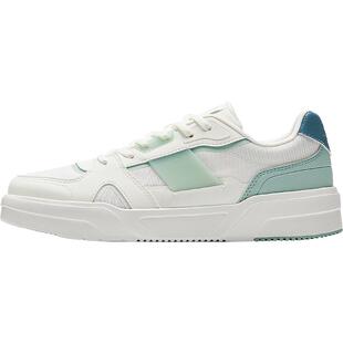 安踏焦糖丨经典撞色低帮板鞋女春季简约百搭小白鞋女鞋122528014