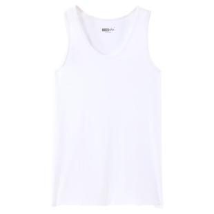 红豆男士背心棉质莫代尔薄款跨栏吊带老头衫夏季大码打底弹力汗衫