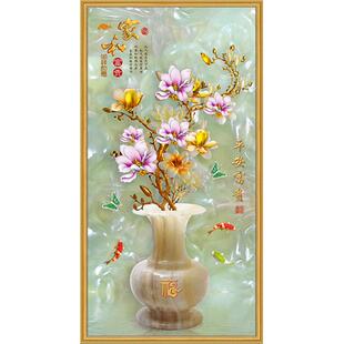 壁纸贴画玄关装饰画贴纸花瓶壁画客厅挂画贴纸墙贴墙纸自粘背景墙