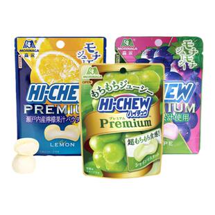 森永嗨啾进口葡萄味酸奶味甜瓜味软糖充气软糖零食糖果35g