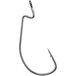 曲柄钩宽腹路亚鱼钩鲈鱼海钓鲅鱼钩T卷尾软饵虫钩倒钓德州钓组钩