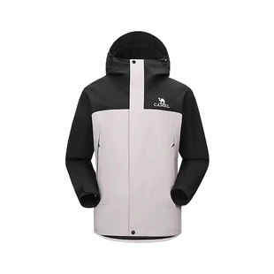 骆驼女装冲锋衣三合一可拆卸抓绒内胆秋冬新款抓绒登山服装男