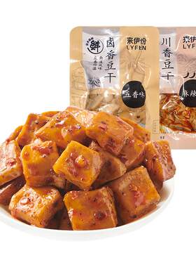 来伊份卤香豆干500g可可香素食