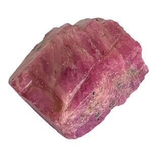 精品红宝石原矿天然红刚玉原石把玩毛料DIY雕刻料红透手把件实物