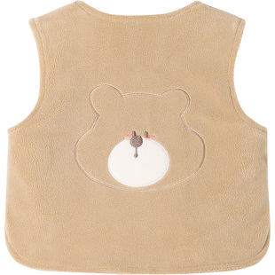 考拉蒂尔婴儿马甲男宝宝秋冬季保暖绒小月龄背心外穿婴幼儿儿童女