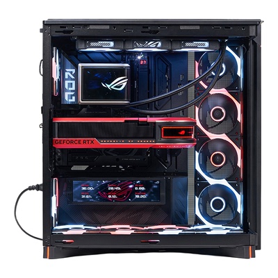 AMD华硕ROG幻世神海景房游戏主机