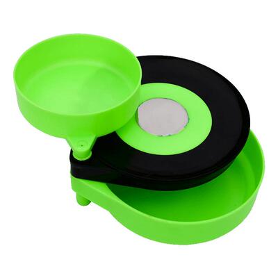 尚渔人鱼饵散炮盆强磁饵料盘