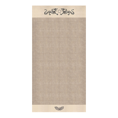 四尺对开书法作品纸10/14/20/56/28格半生熟蜡染微喷宣纸四尺三开四开书法专用毛笔字国展投稿考级专用作品纸