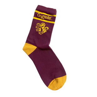 正版哈利波特袜子刺绣复古中筒袜JK学院风格兰芬多发圈发箍女学生