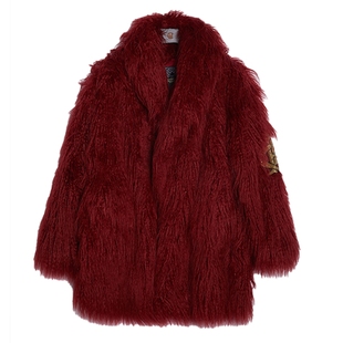 TCH潮牌潮牌新款烫钻休闲个性潮流时髦奢华毛毛外套T214276029